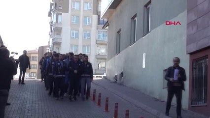 Kayseri'de Dolandırıcı Çetesi Şüphelileri Adliyeye Sevk Edildi
