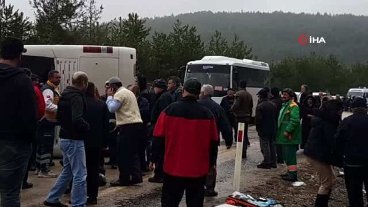 Bursa Keles Karayolunda Otobüs Kazası Meydana Geldi. Kazada Çok Sayıda Yaralı Olduğu Öğrenildi.