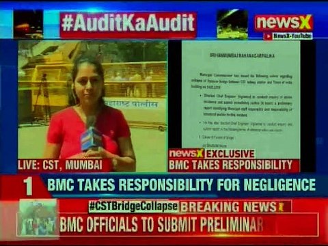Mumbai CST Footover Bridge Collapse: Big Questions on Bridge collapsed outside CST Railway Station