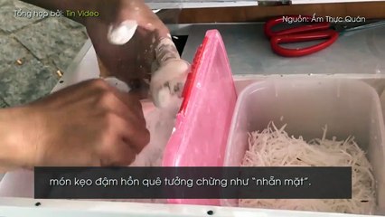 MS Xin ngược về tuổi thơ để thưởng trọn thức quà quê dân dã - kẹo chỉ tơ hồng