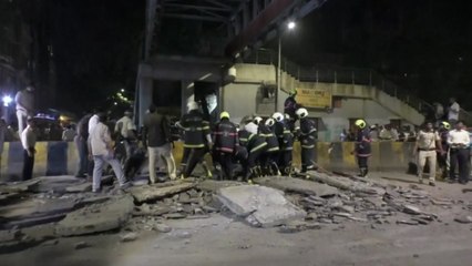 인도 뭄바이 육교 붕괴로 최소 6명 사망 / YTN