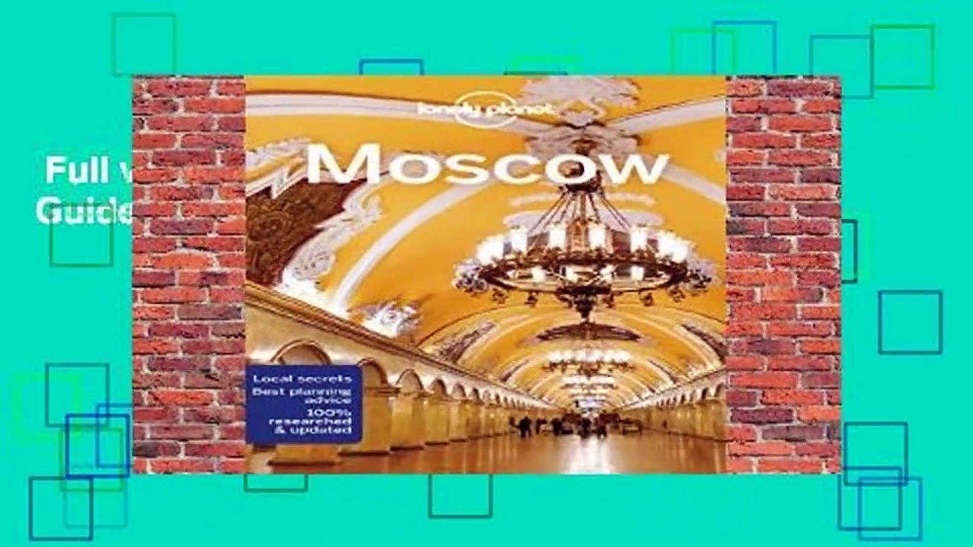⁣Full version  Lonely Planet Moscow (Travel Guide)  Review