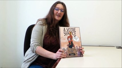 Pont-à-Mousson : Diddha, employée en grande distribution, a sorti une  BD "A votre service. Mais pas trop"
