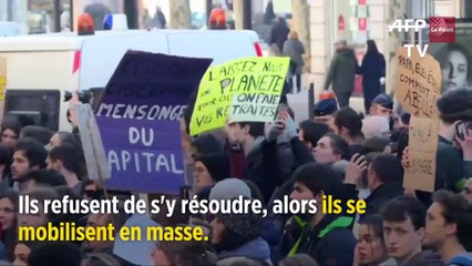 Climat : la grande marche des jeunes pour sauver la planète