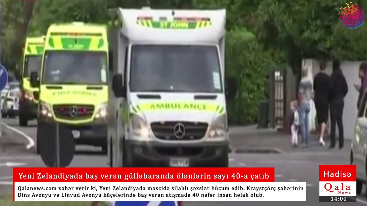 Yeni Zelandiyada məscidə silahlı hücum