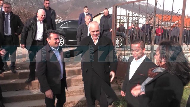 ZORAN ZAEV TE MERKUREN NE TIRANE, TAKIME ME RAMEN DHE RUÇIN - News, Lajme - Kanali 7