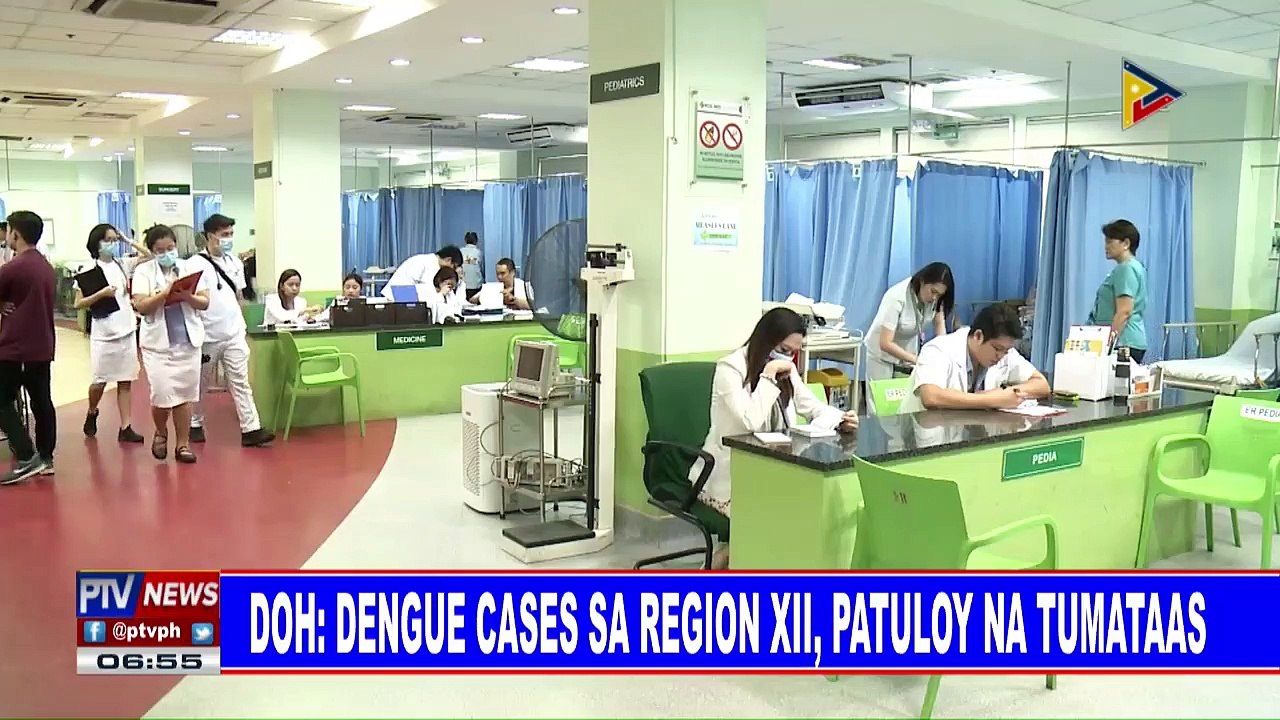 DOH: Dengue cases sa Region XII, patuloy na tumataas