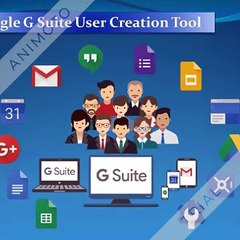 Google G Suite User Creation Tool