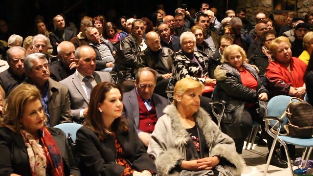 Πολιτική συγκέντρωση εισιτήριο για τον Γιάννη Καράμπελα. Δημοψήφισμα για τη ΝΔ οι Ευρωεκλογές