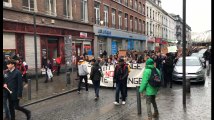 Grève pour le climat: plusieurs milliers de citoyens s'élancent dans les rues de Mons