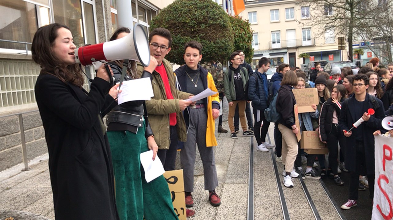 Les lycéens saint-lois mobilisés pour le climat
