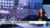 Des milliers de manifestants remplissent les rues d'Alger