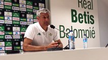 Setién, en la Previa del Betis-Barcelona