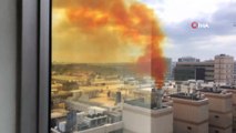 Kuyumcukent'ten yükselen sarı dumanlar sosyal medyada 'çevre kirliliği' tepkisine neden oldu