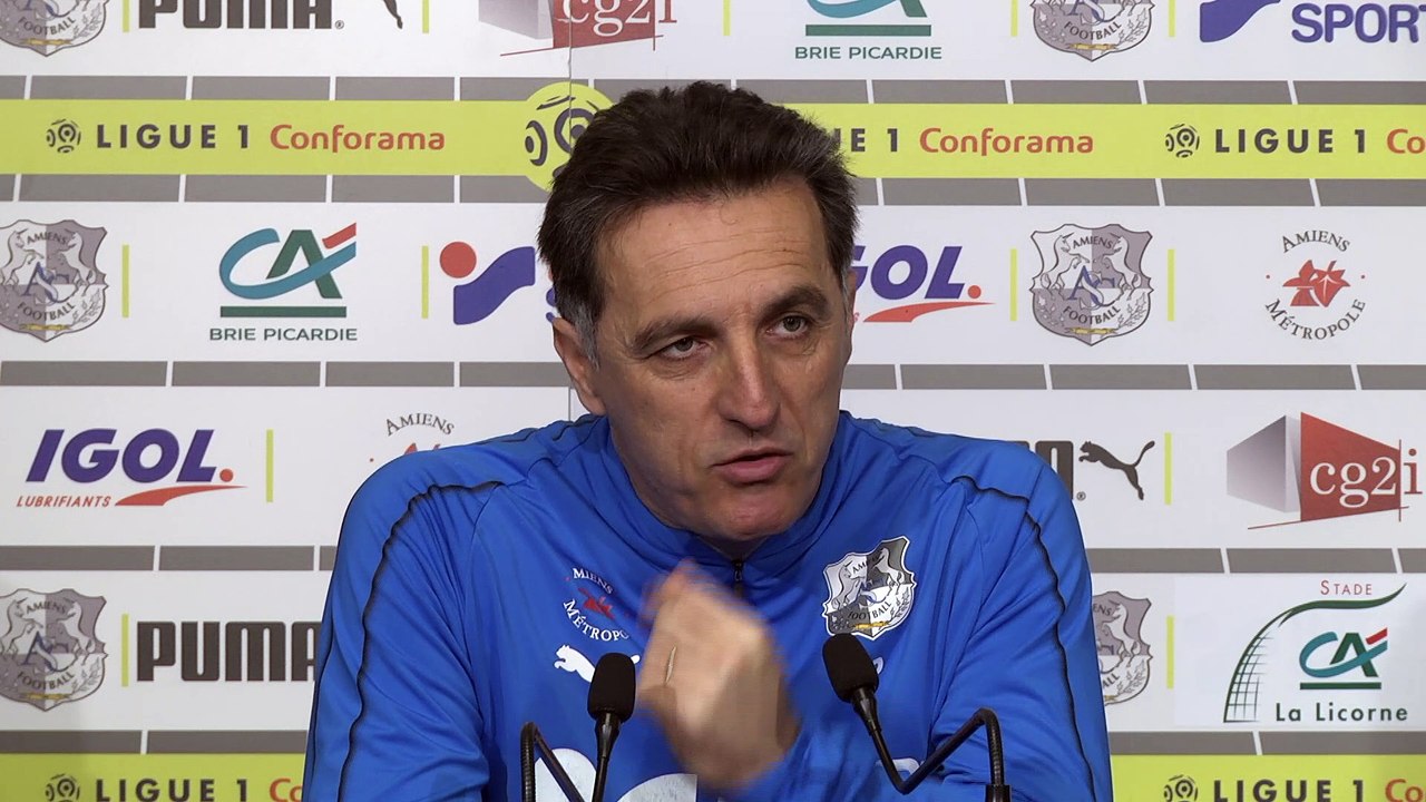 Avant le match, SCO D'angers - Amiens SC,  Christophe_Pélissier