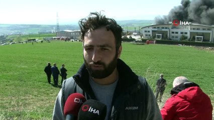 İşçiler, Arnavutköy'de çıkan fabrika yangınında yaşananları anlattı
