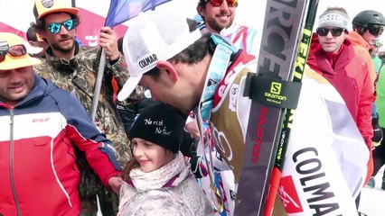 Les images de la Coupe du monde de snowboardcross et skicross, ce weekend à Veysonnaz (Suisse)