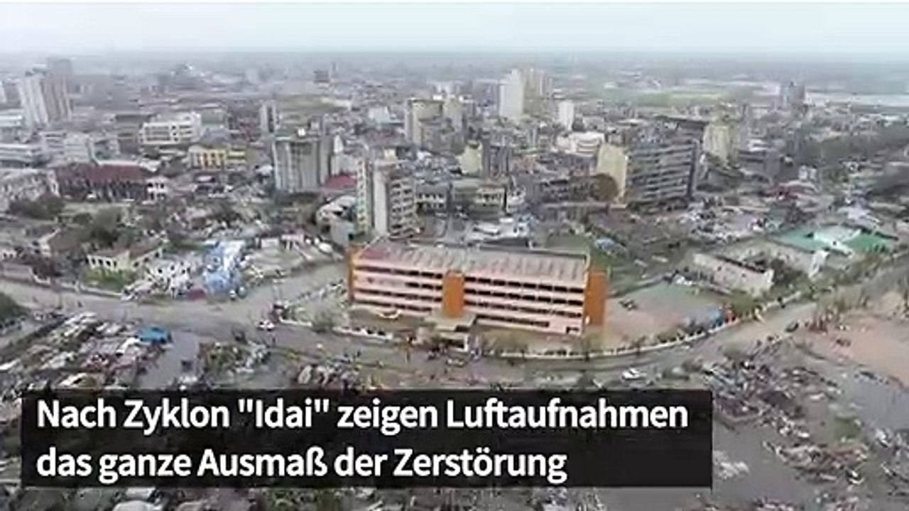 Zyklon „Idai“ verwüstet zweitgrößte Stadt in Mosambik