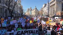 Öğrencilerden iklim değişikliğine karşı gösteri - MADRİD