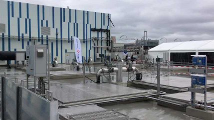 Forest - On a visité le nouveau épurateur STEP SUD (vidéo Germani)