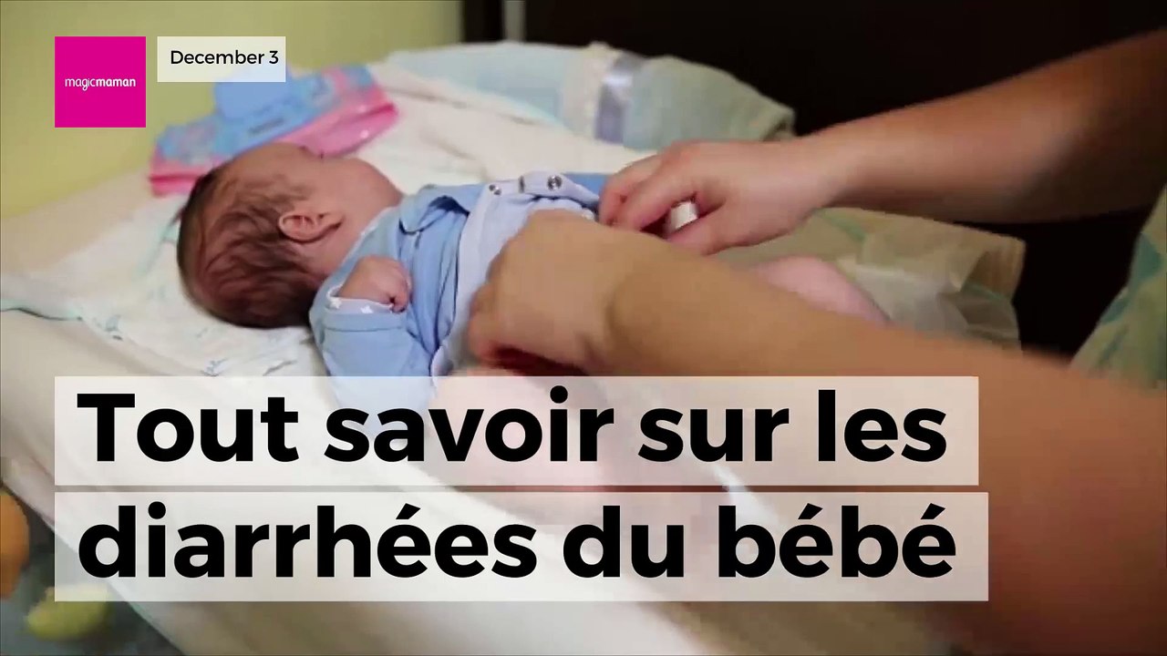 Diarrhées de bébé : ne les prenez pas à la légère !