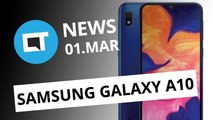 Samsung anuncia Galaxy A10; Criptomoeda do WhatsApp e   [CT News]