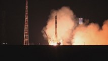 Russia's Soyuz MS-12 capsule lifts off for ISS from Kazakhstan