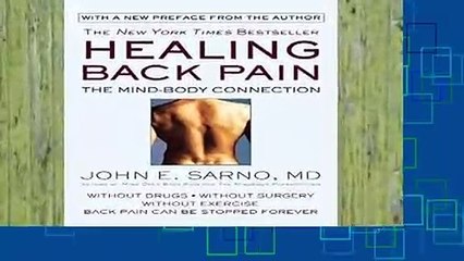 Best product  Healing Back Pain: The Mind- Body Connection - John E. Sarno MD