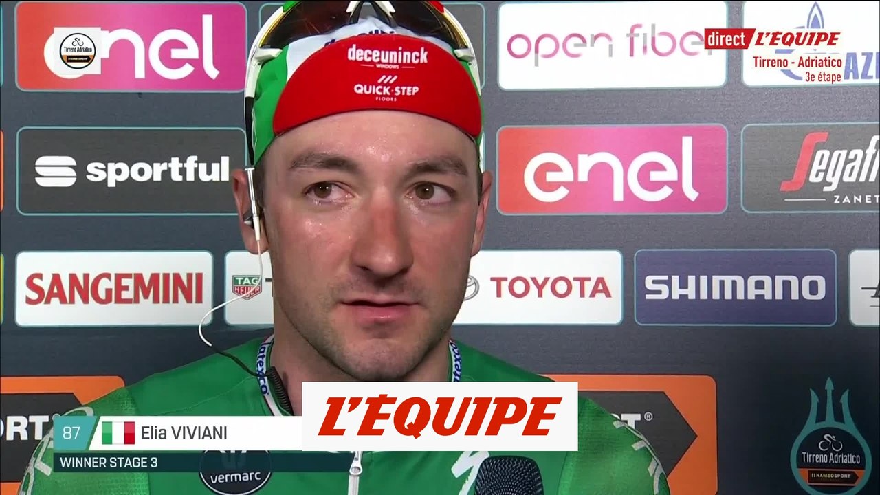 Viviani «Toujours prendre Peter (Sagan) en compte dans un sprint» - Cyclisme - Tirreno-Adriatico