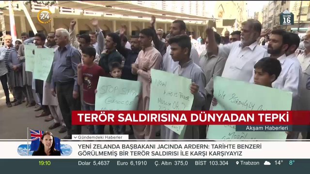 Yeni Zelanda'daki terör saldırısına dünyadan tepki yağıyor