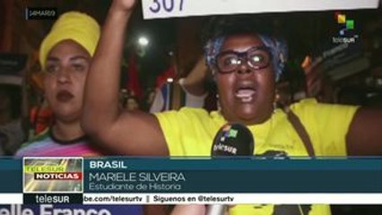 Brasileñas toman las calles para exigir justicia para Marielle Franco