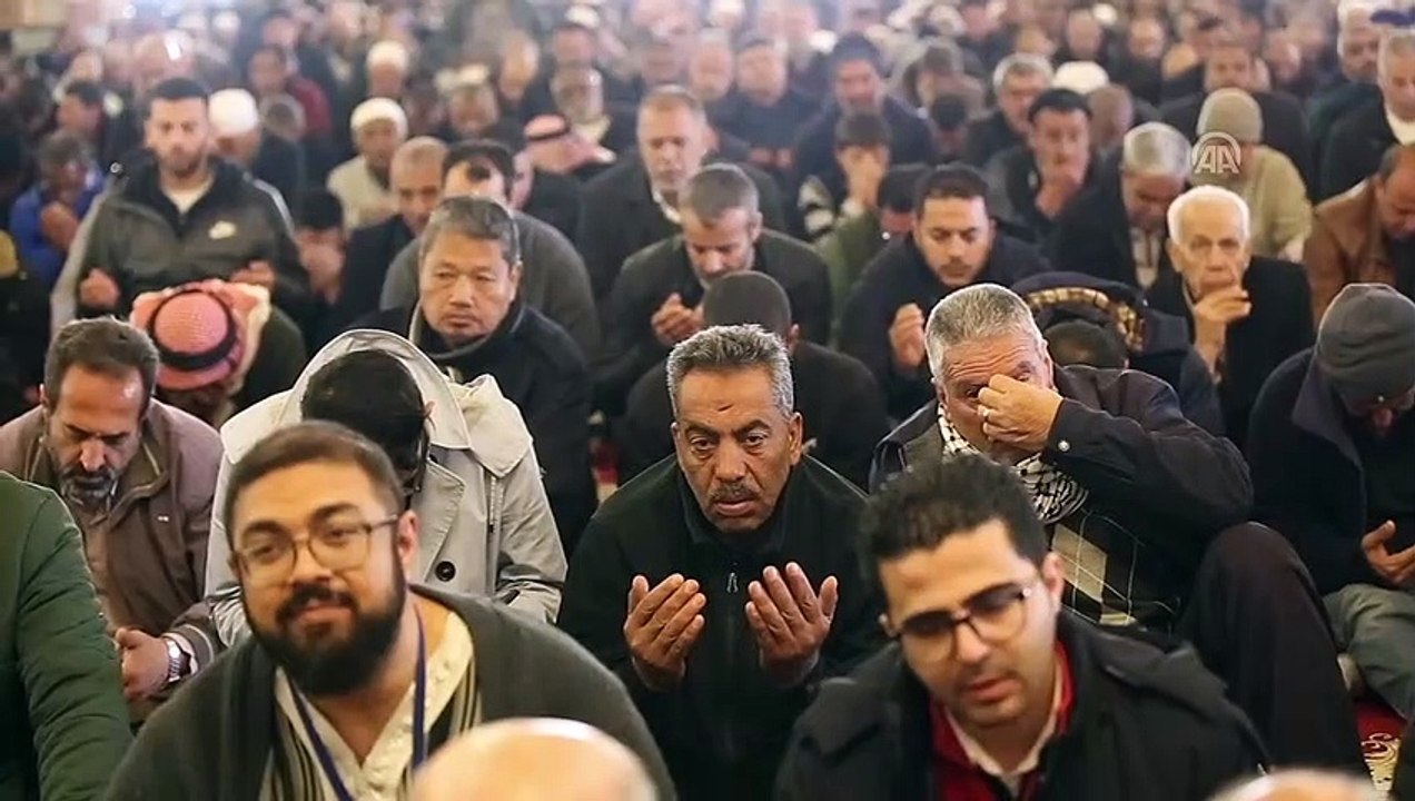 Mescid-i Aksa'da cuma namazı - KUDÜS