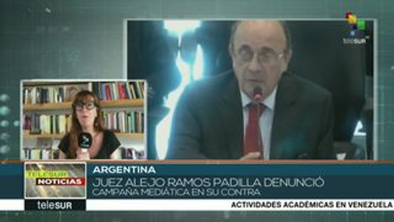 Juez federal de Argentina expone red ilegal de espionaje