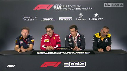 F1 2019 Australian GP - Friday (Team Principals) Press Conference