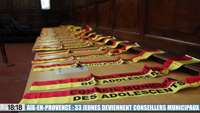 Aix-en-Provence : 33 jeunes ont été élus conseillers municipaux