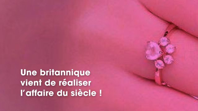 Une femme achète une bague 11 euros et la revend … 845 000 euros !