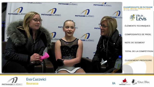 Championnats de patinage STAR/Michel-Proulx 2019 de la section Québec - Sans Limites moins de 10 ans Dames