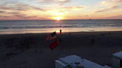 CORONADO SILVER STRAND DRONE FOOTAGE