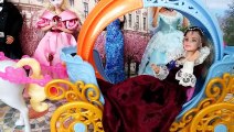 Congelés Elsa et Anna Disney Princesse Cendrillon Magique de la Transformation de Transport الأميرة سندريلا عربة