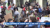 À la Une : les lycéens dans la rue pour le climat / les Verts se déplacent sur la pelouse de l'avant dernier de Ligue1 / les derniers préparatifs pour la Biennale à J-6 / et puis l'Histoire de Mélody Nelson reprend vie.