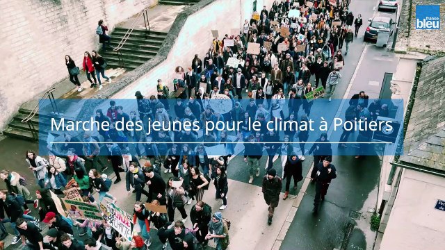 Les jeunes se mobilisent pour le climat à Poitiers