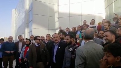 وقفة احتجاجية لعمومية العلاج الطبيعي للمطالبة بإعادة مزاولة المهنة