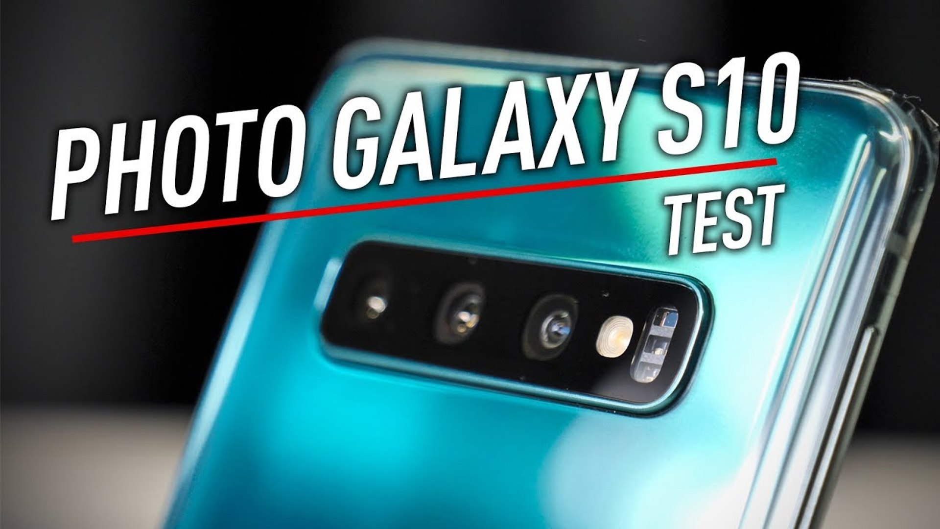 Notre test photo du Galaxy S10 - Vidéo Dailymotion