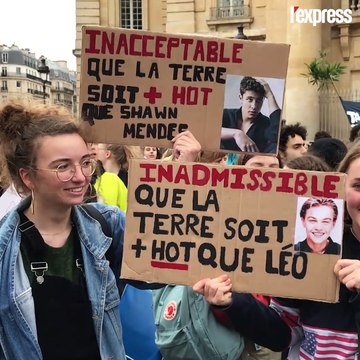 La planète, tu la veux bleue ou bien cuite? : les jeunes dans la rue à Paris pour le climat