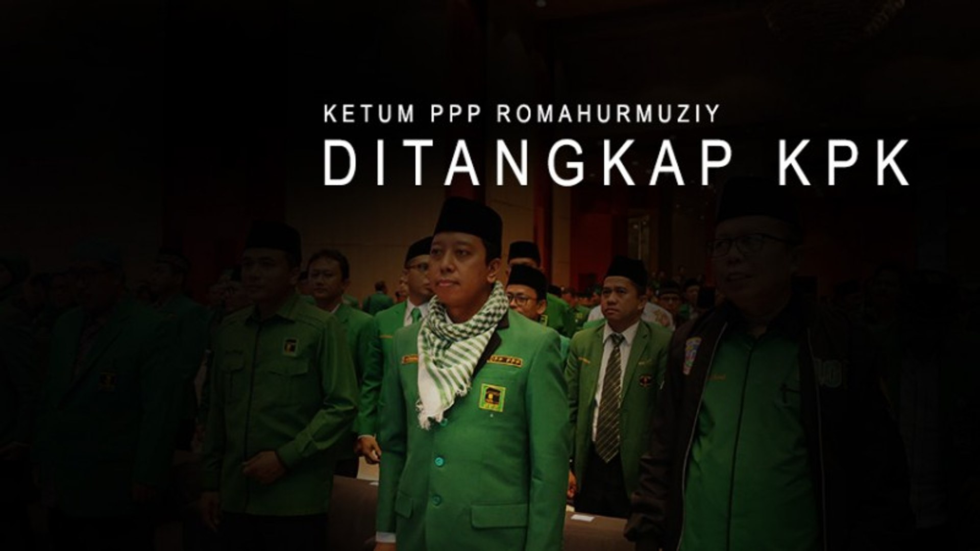 ⁣Ketua Umum PPP Romahurmuziy Terjaring OTT