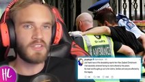 PewDiePie Reacts To Attack In Christchurch New Zealand | Hollywoodlife