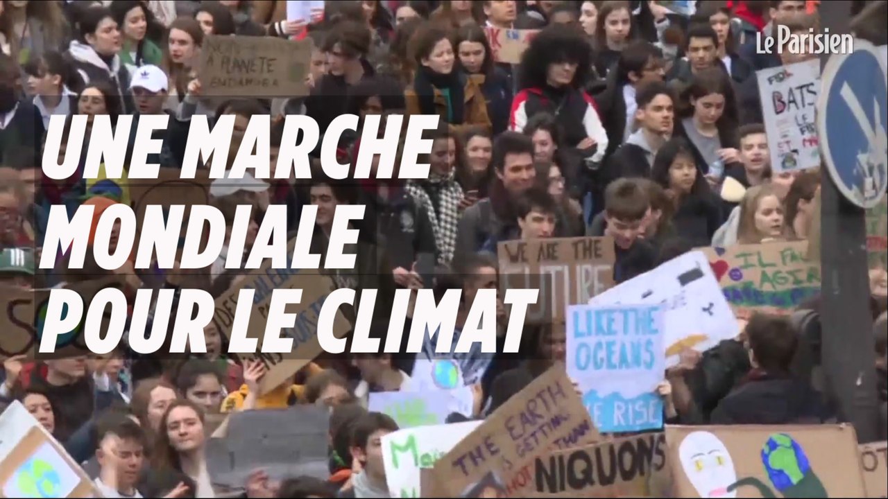 Manif pour le climat : 40 000 personnes à Paris