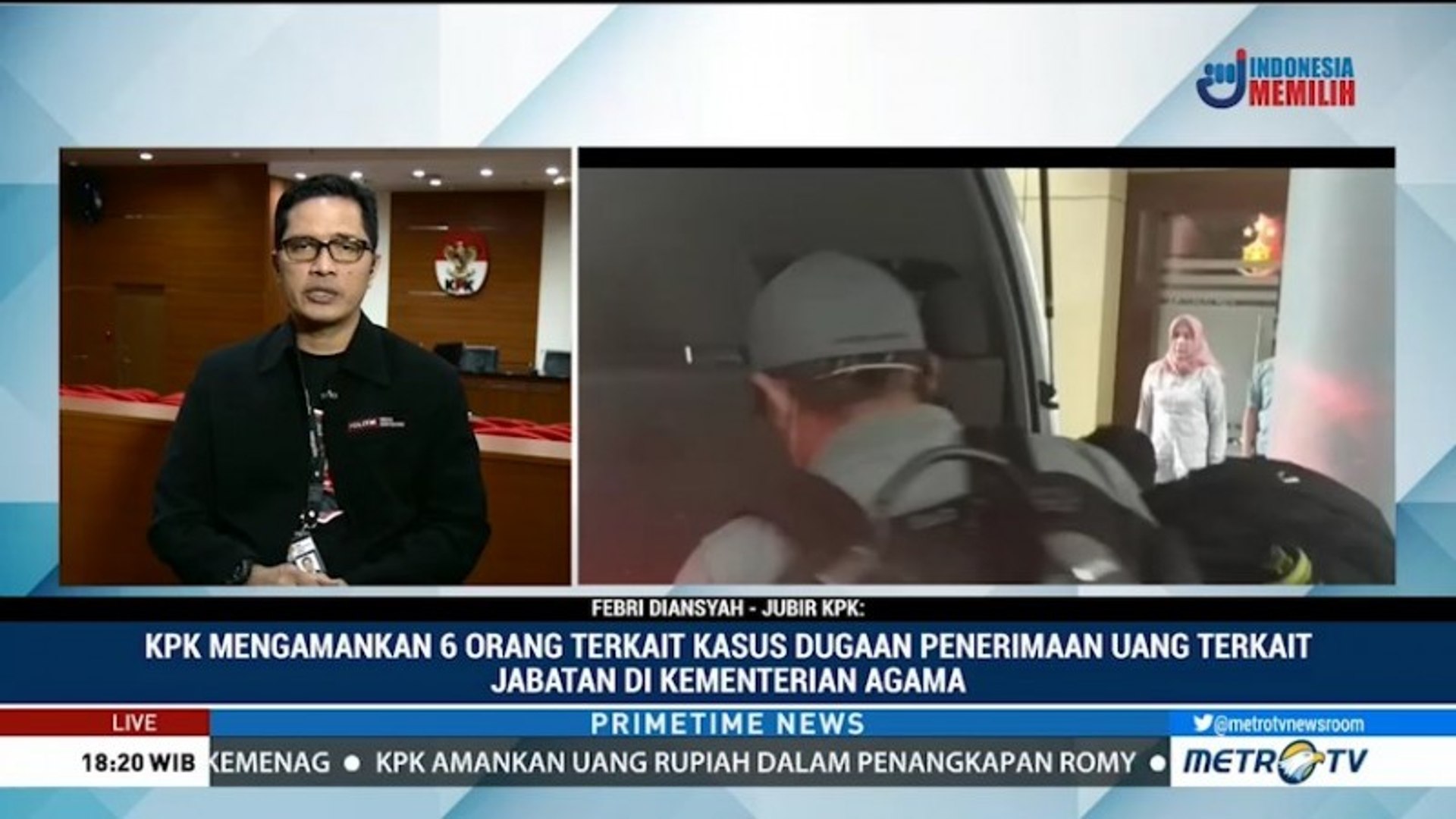⁣Romahurmuziy Terjaring OTT KPK (1)