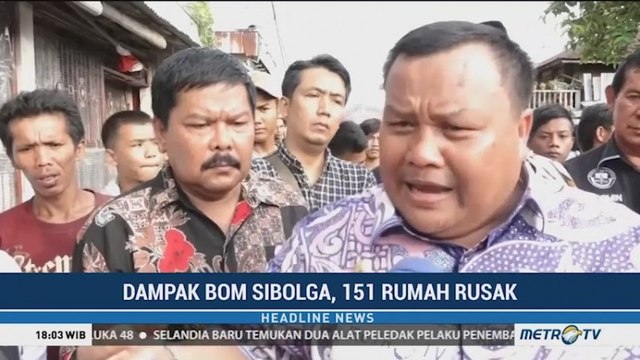 Pemkot Sibolga Cari Cara Ganti Rumah Warga yang Rusak Akibat Bom