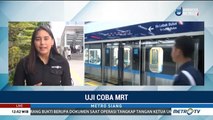 Hari ke-4, Uji Coba MRT Diikuti 12 Ribu Penumpang